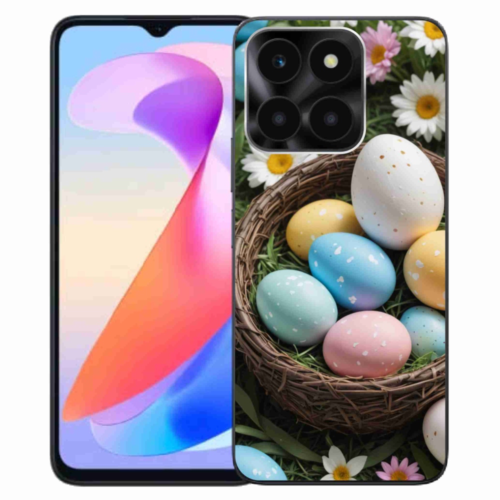 Gelový kryt mmCase na Honor X6a - velikonoční vajíčka 2