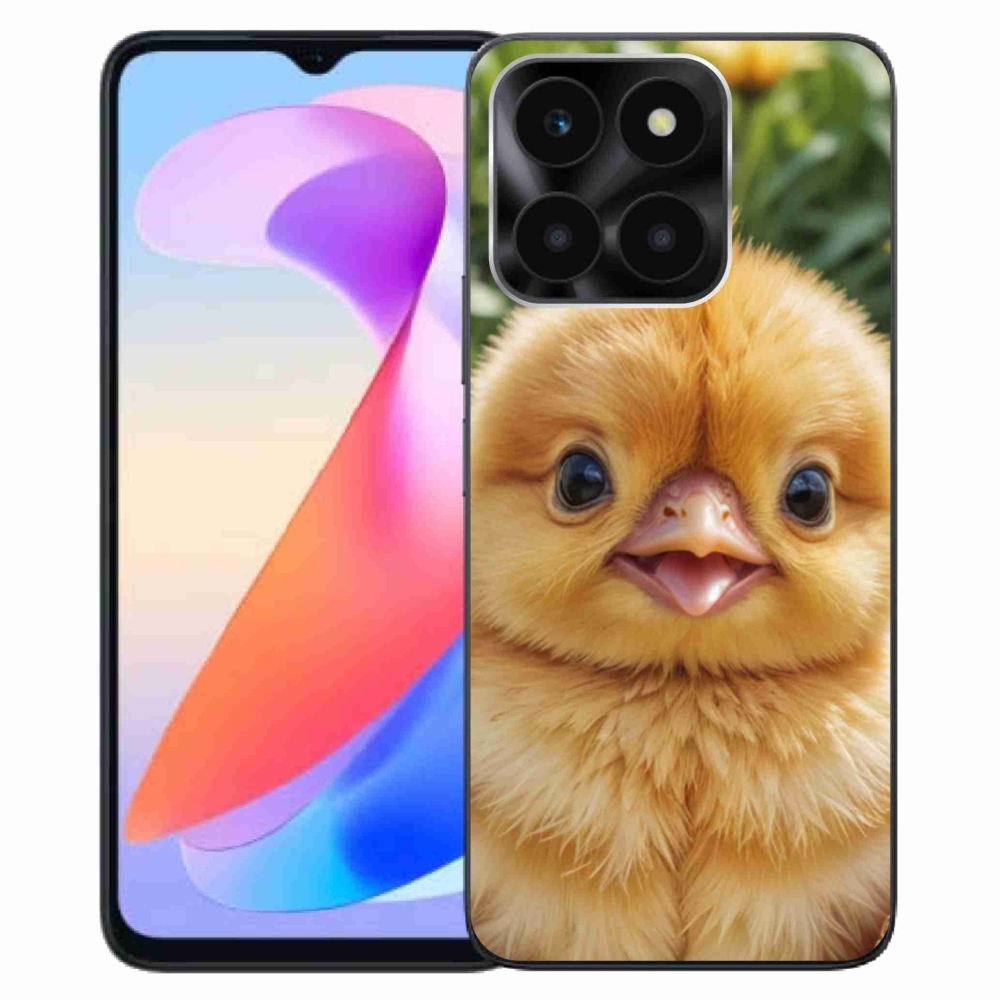 Gelový kryt mmCase na Honor X6a - veselé kuřátko