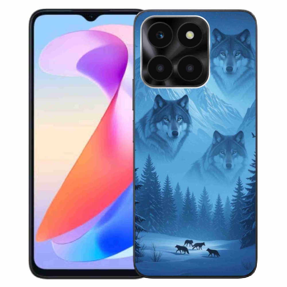 Gelový kryt mmCase na Honor X6a - vlčí smečka