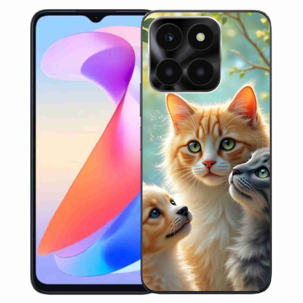 Gelový kryt mmCase na Honor X6a - zvířecí přátelství 2