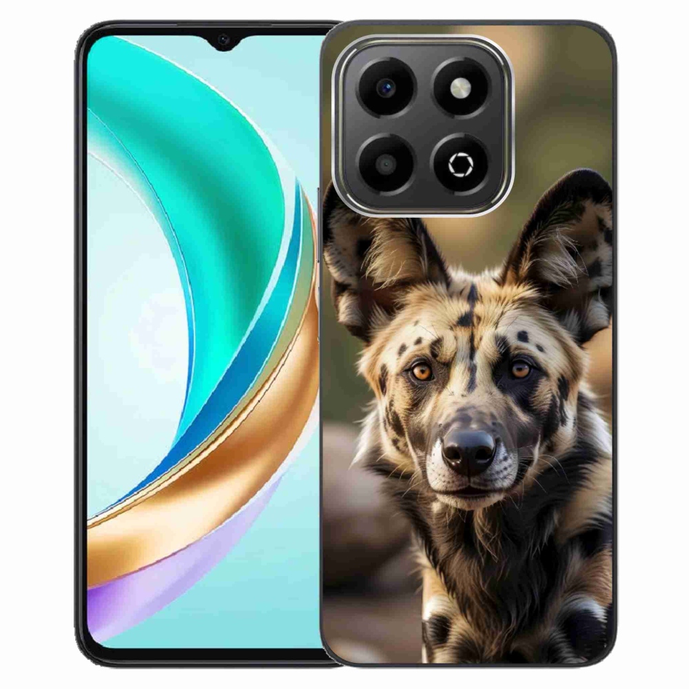 Gelový kryt mmCase na Honor X6b - africký divoký pes