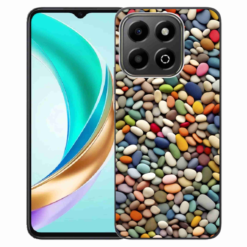 Gelový kryt mmCase na Honor X6b - barevné kamínky 2