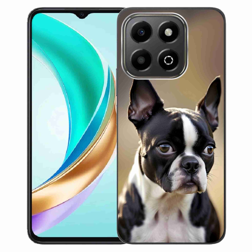 Gelový kryt mmCase na Honor X6b - bostonský teriér