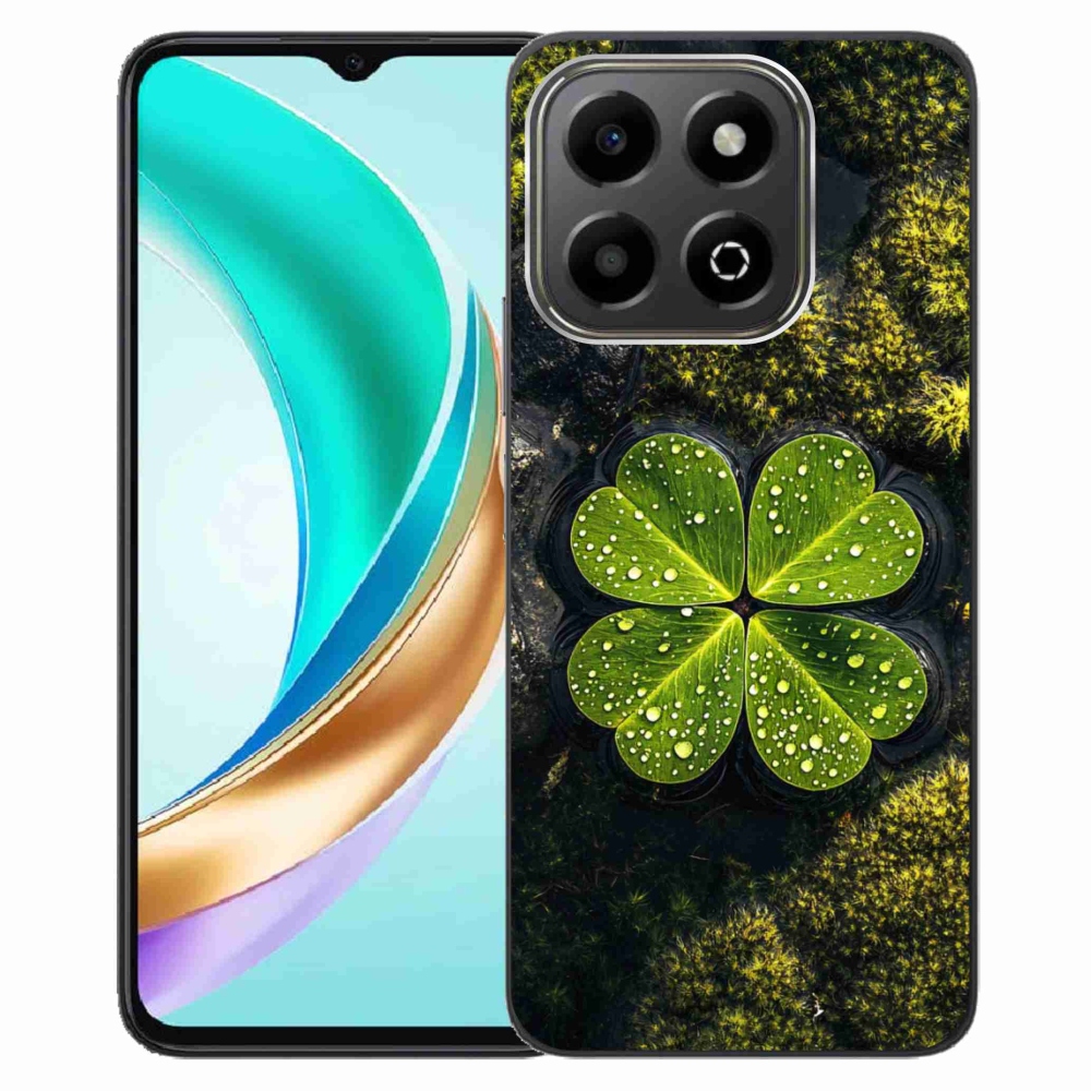 Gelový kryt mmCase na Honor X6b - čtyřlístek