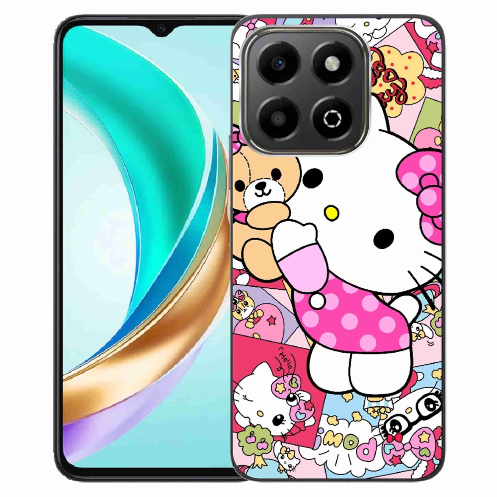 Gelový kryt mmCase na Honor X6b - cute kitty