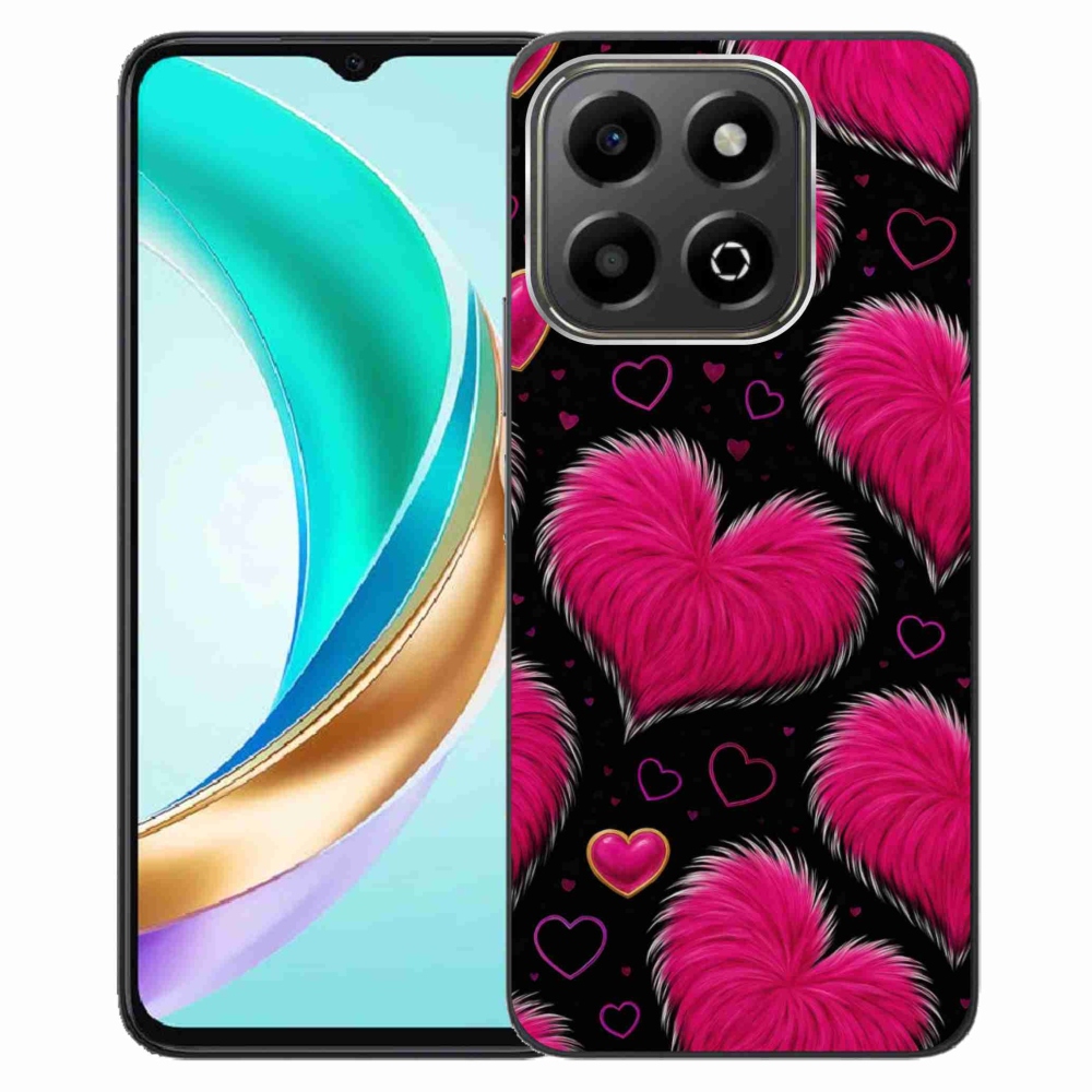 Gelový kryt mmCase na Honor X6b - hebká srdce