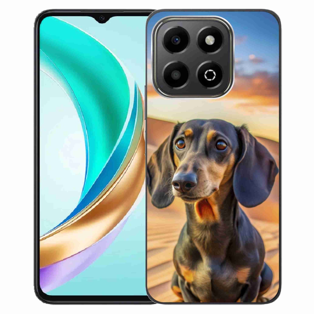 Gelový kryt mmCase na Honor X6b - jezevčík 3 