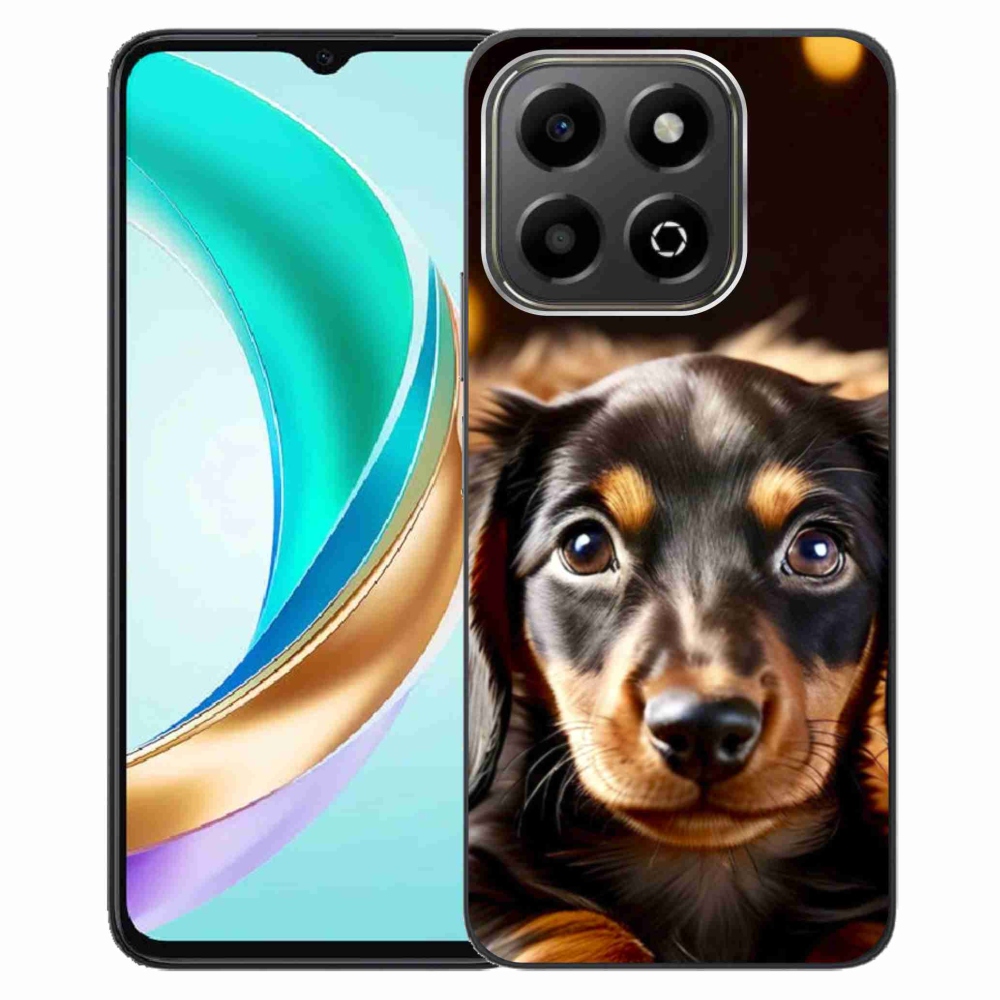 Gelový kryt mmCase na Honor X6b - jezevčík