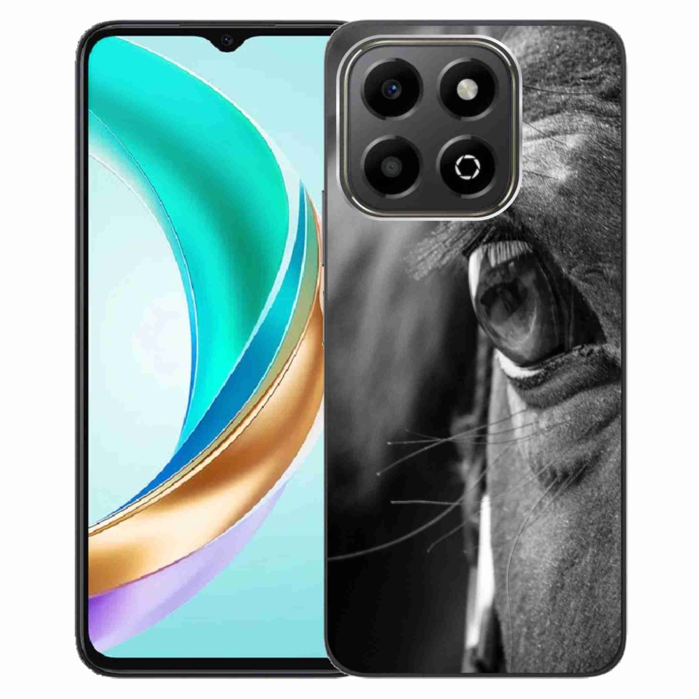 Gelový kryt mmCase na Honor X6b - koňský pohled