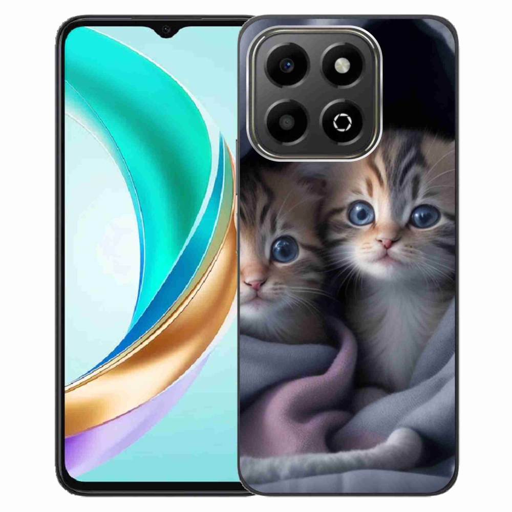 Gelový kryt mmCase na Honor X6b - kočičí duo 2