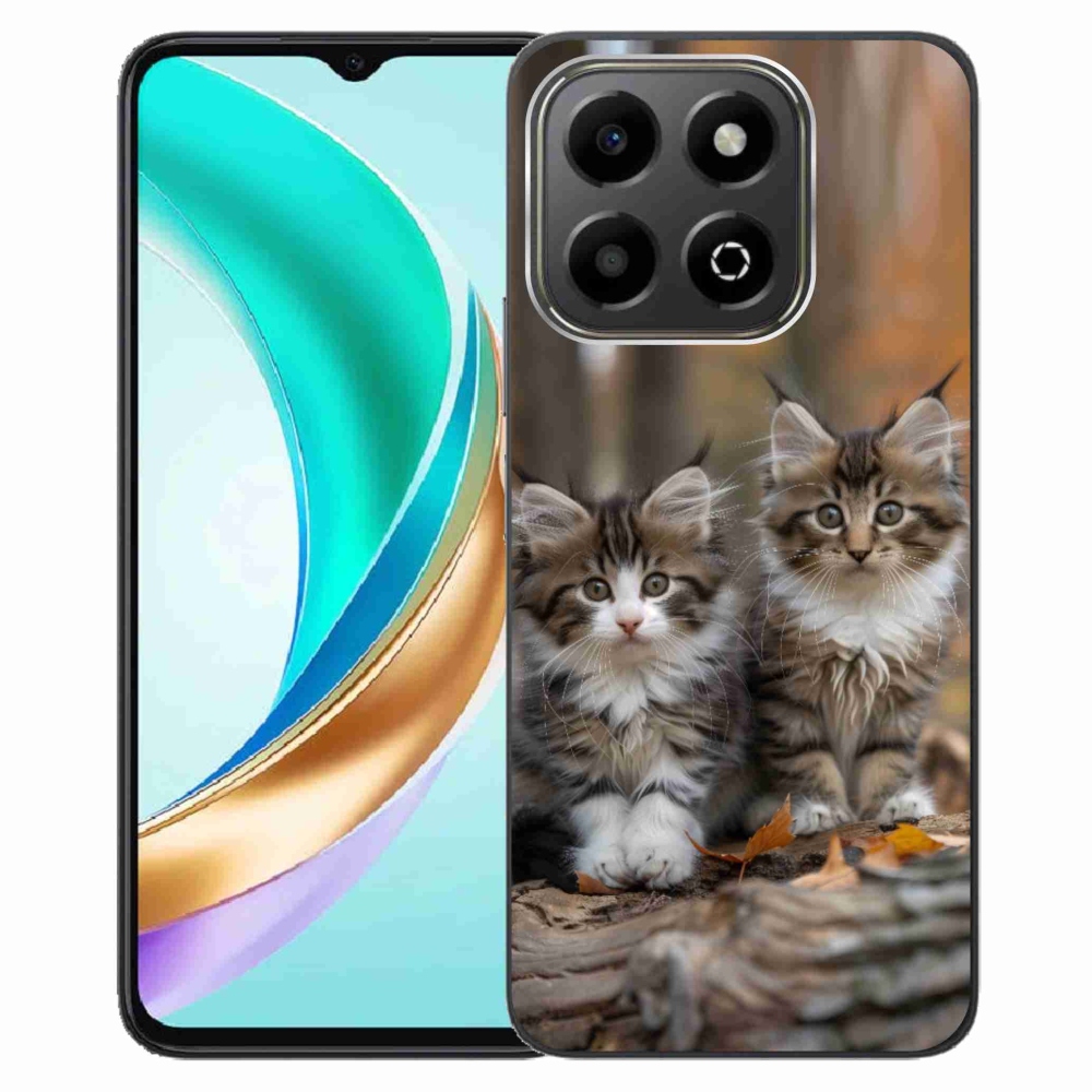 Gelový kryt mmCase na Honor X6b - kočičí duo 3