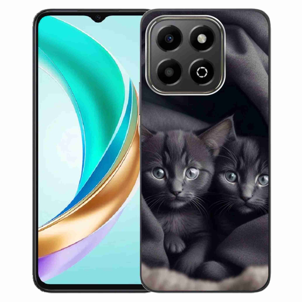 Gelový kryt mmCase na Honor X6b - kočičí duo