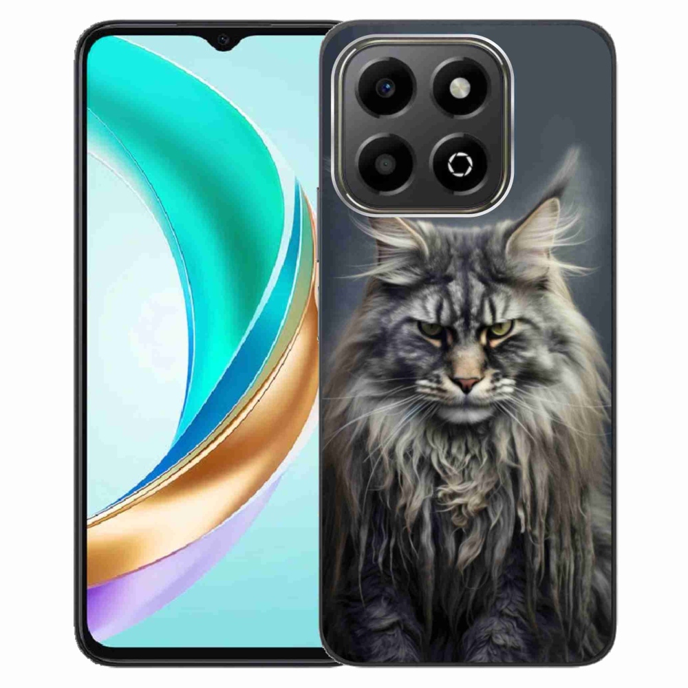 Gelový kryt mmCase na Honor X6b - kočíčí pohled 4