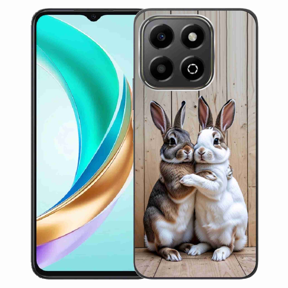 Gelový kryt mmCase na Honor X6b - králičí pár