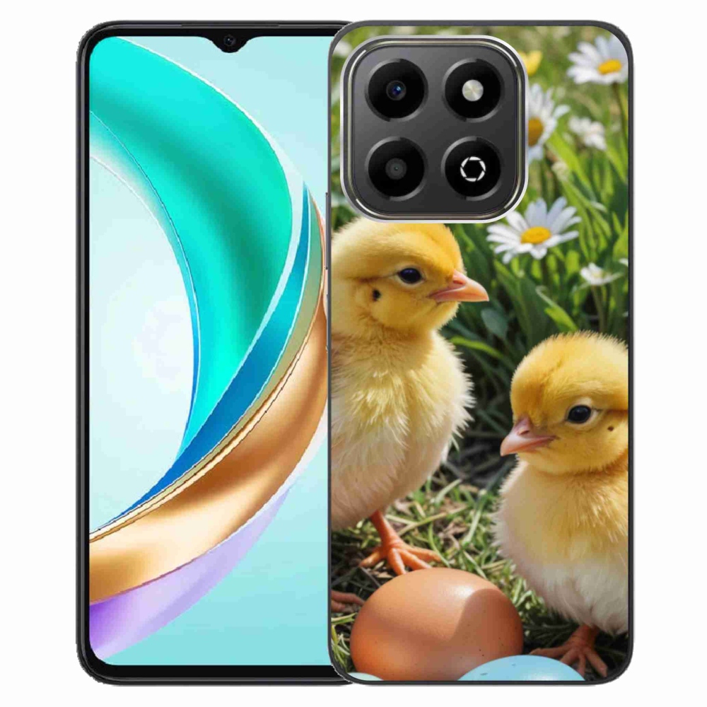 Gelový kryt mmCase na Honor X6b - kuřátka