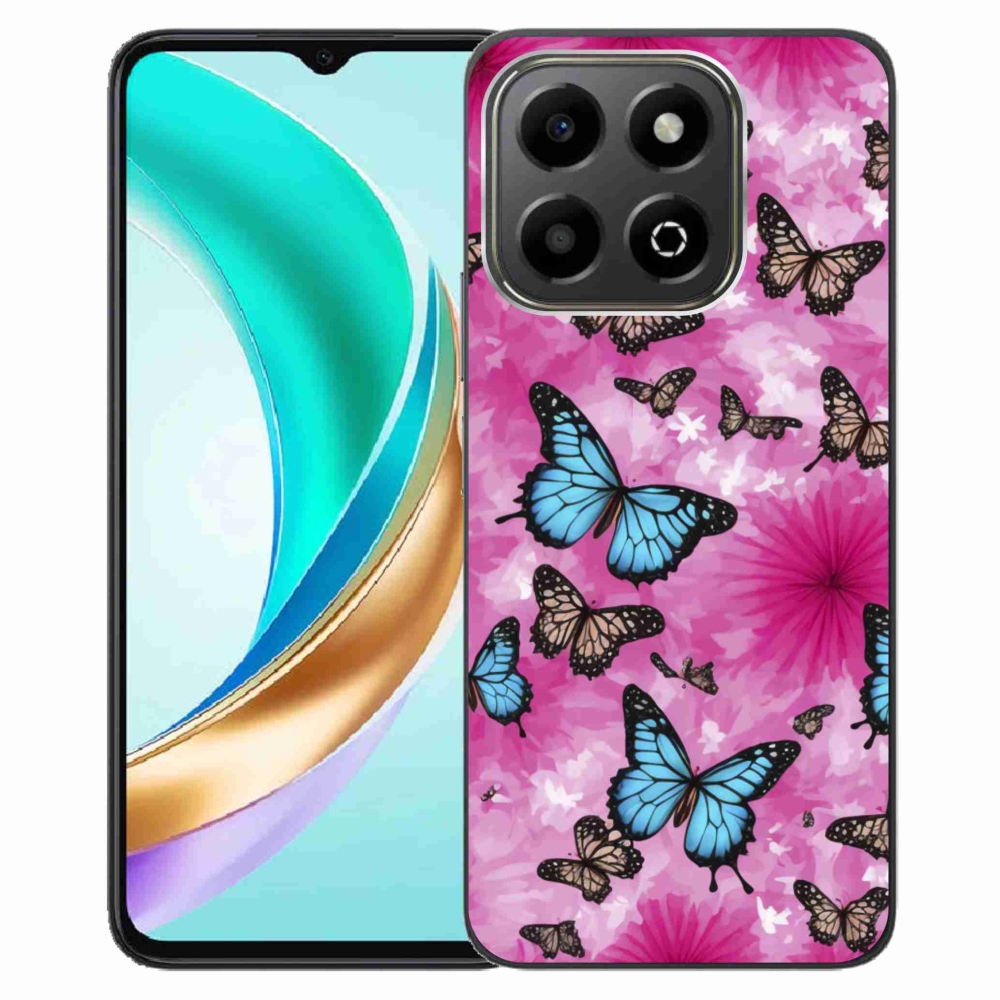 Gelový kryt mmCase na Honor X6b - motýlí zahrada