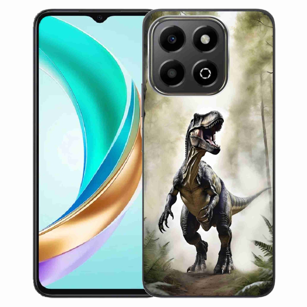 Gelový kryt mmCase na Honor X6b - naštvaný T-Rex