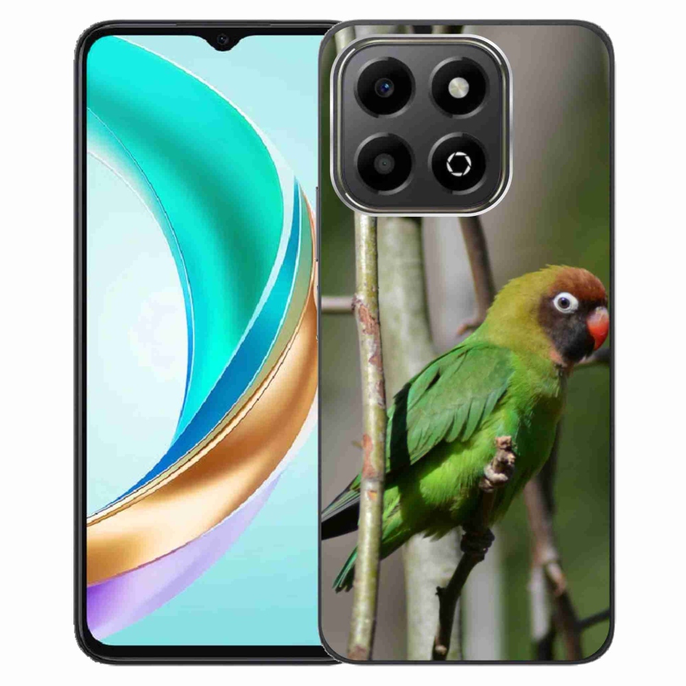 Gelový kryt mmCase na Honor X6b - papoušek agapornis