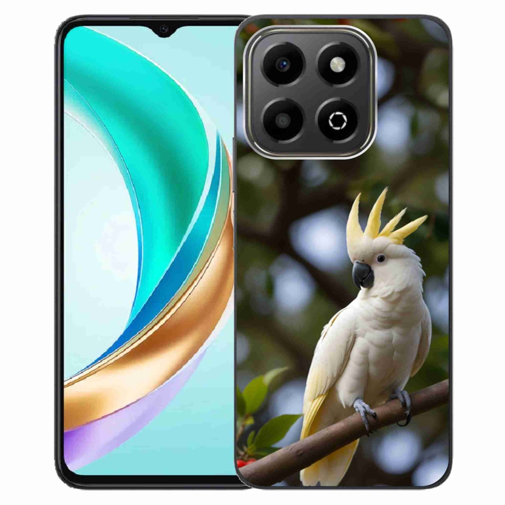 Gelový kryt mmCase na Honor X6b - papoušek kakadu 3