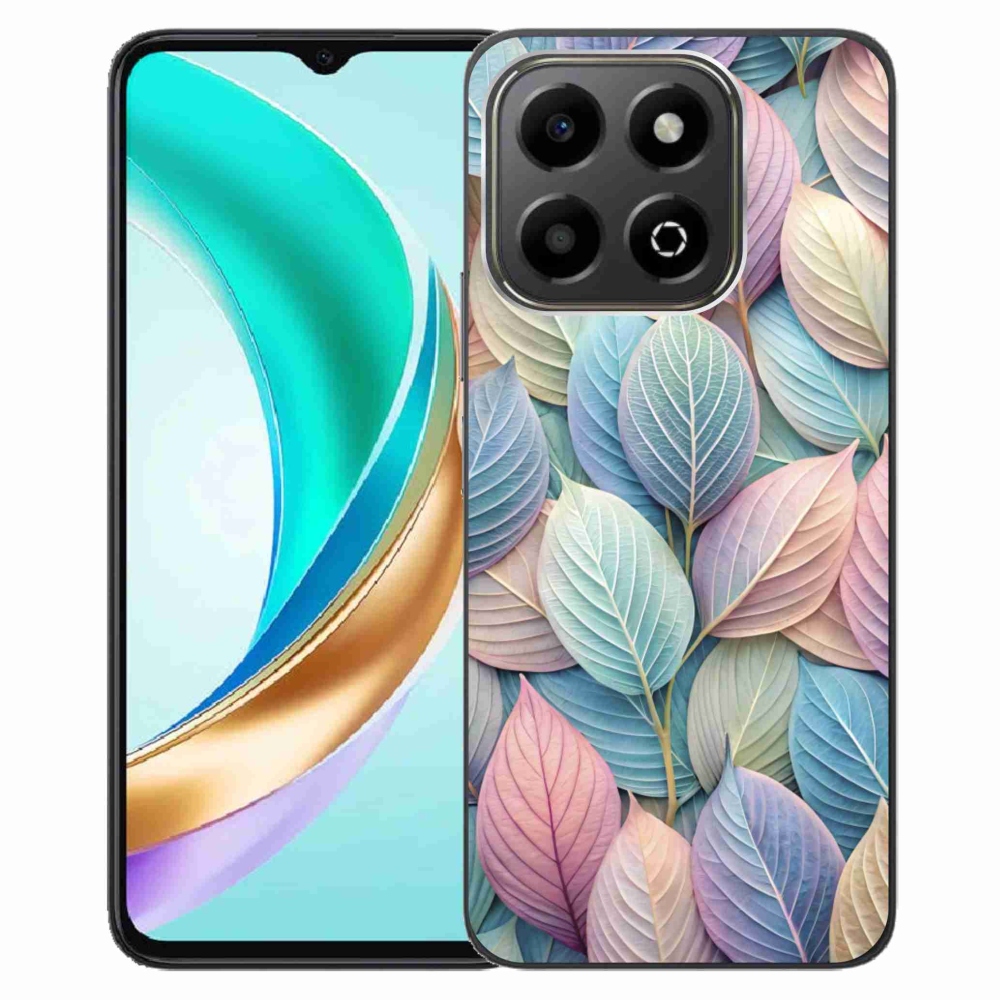 Gelový kryt mmCase na Honor X6b - pastelové listy