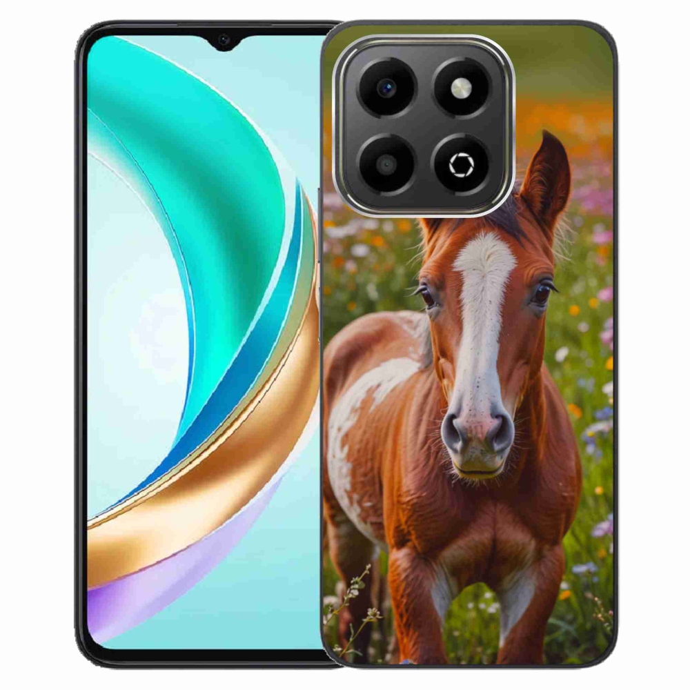 Gelový kryt mmCase na Honor X6b - roztomilé hříbě