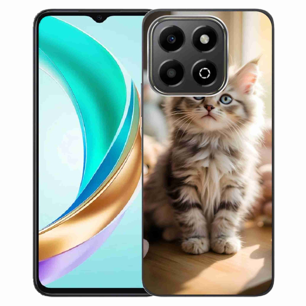 Gelový kryt mmCase na Honor X6b - roztomilé kotě 10