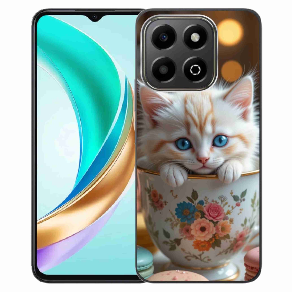 Gelový kryt mmCase na Honor X6b - roztomilé kotě 6