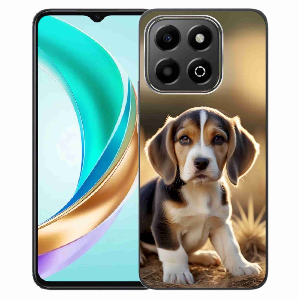 Gelový kryt mmCase na Honor X6b - roztomilý bígl