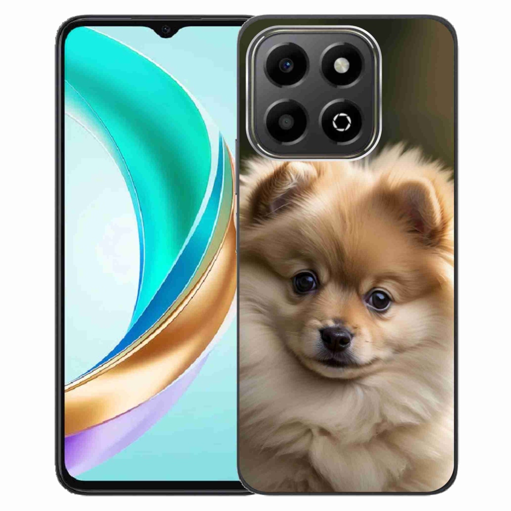 Gelový kryt mmCase na Honor X6b - roztomilý pomeranian 2