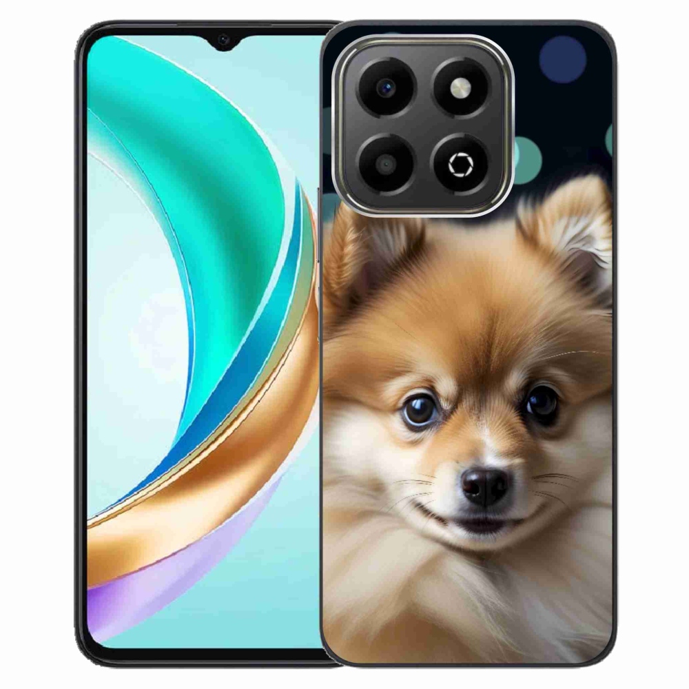 Gelový kryt mmCase na Honor X6b - roztomilý pomeranian