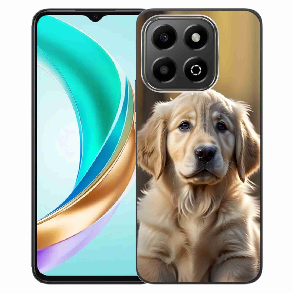 Gelový kryt mmCase na Honor X6b - roztomilý zlatý retrívr