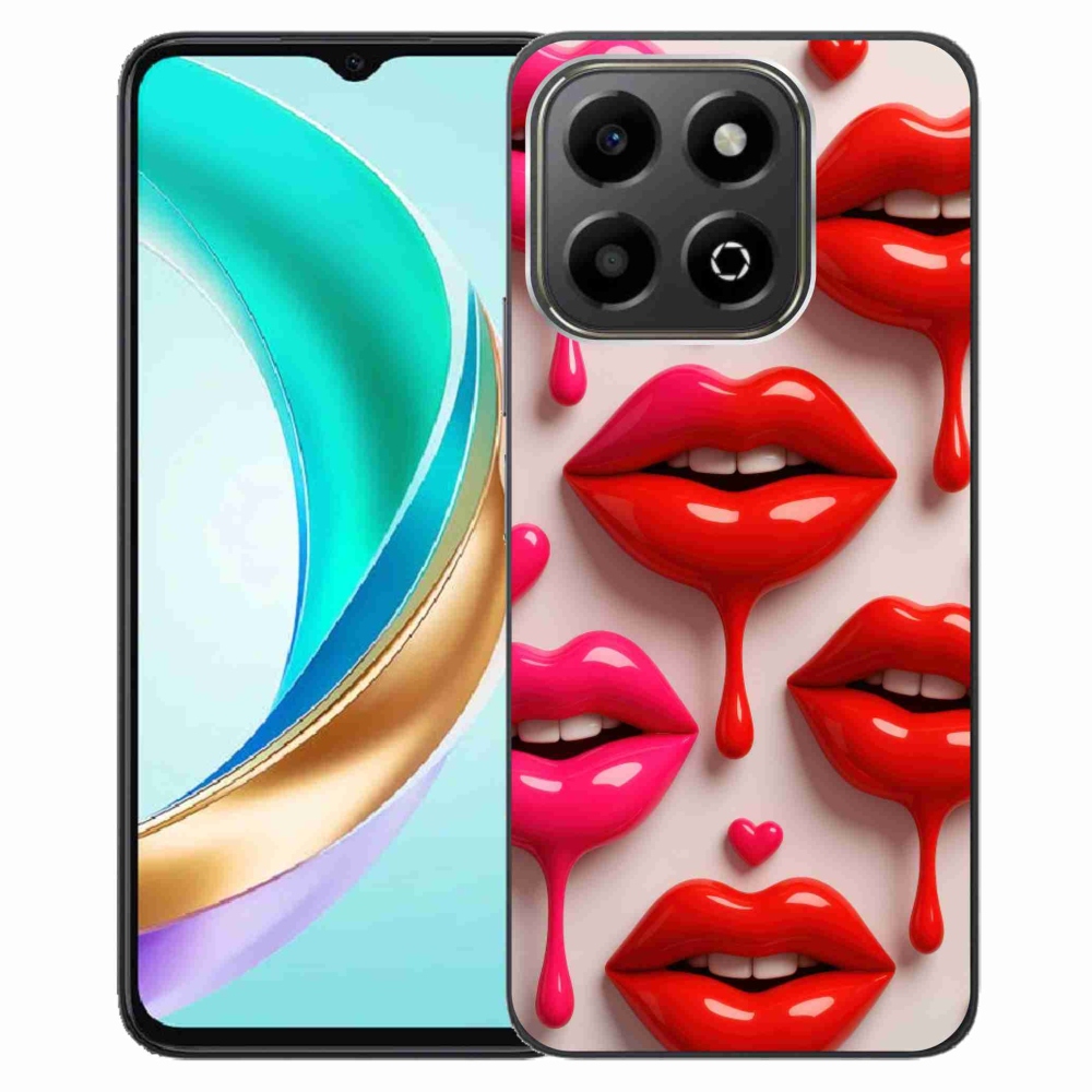 Gelový kryt mmCase na Honor X6b - rty 2