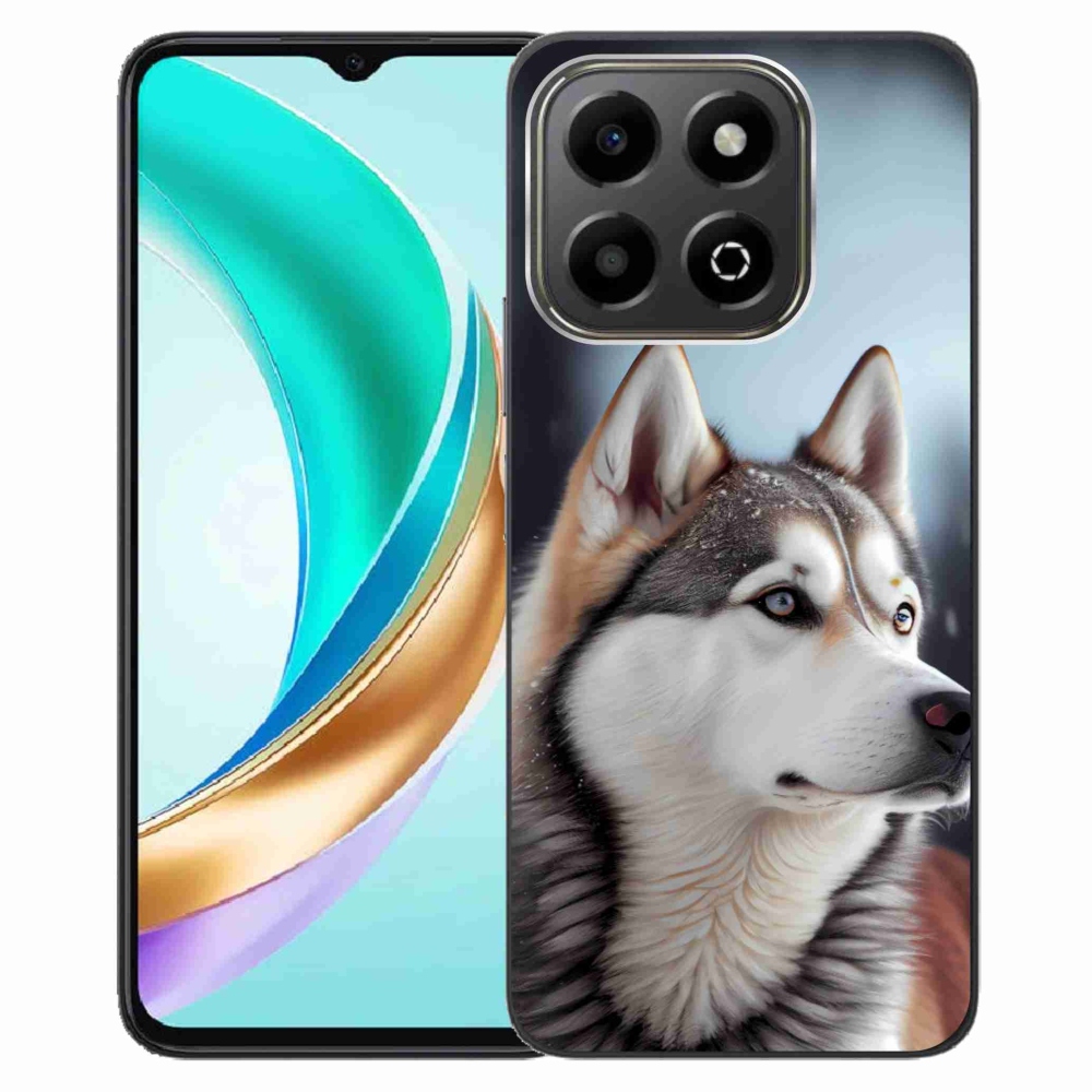Gelový kryt mmCase na Honor X6b - sibiřský husky