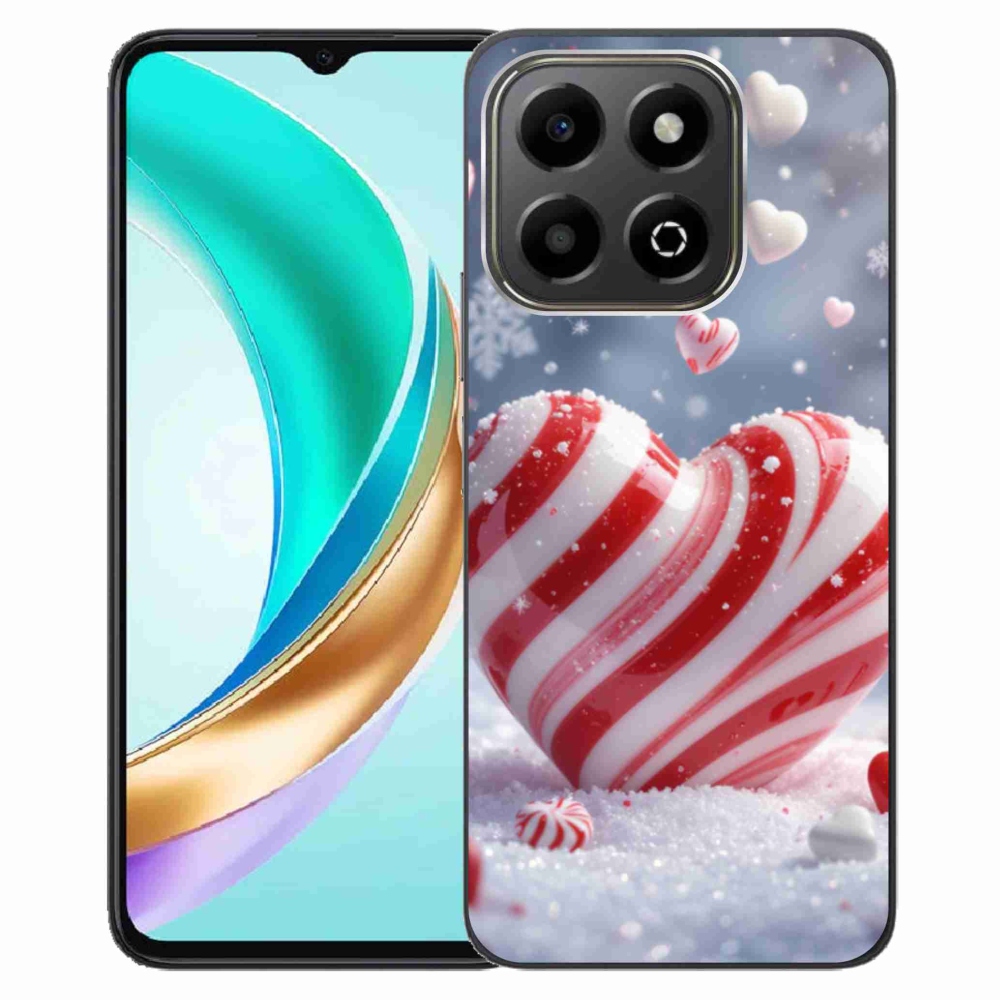 Gelový kryt mmCase na Honor X6b - sladké srdce