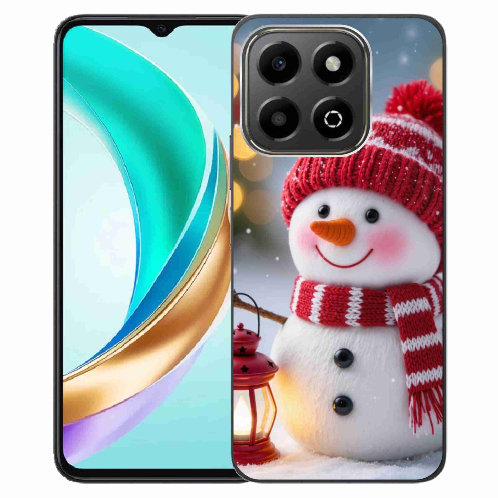 Gelový kryt mmCase na Honor X6b - sněhulák 2