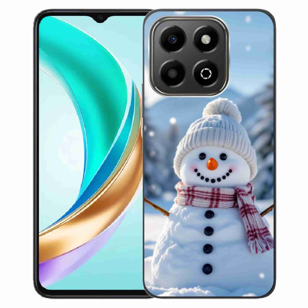 Gelový kryt mmCase na Honor X6b - sněhulák 3