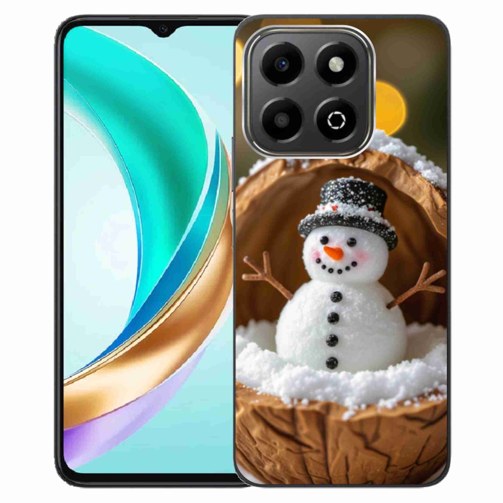 Gelový kryt mmCase na Honor X6b - sněhulák 4