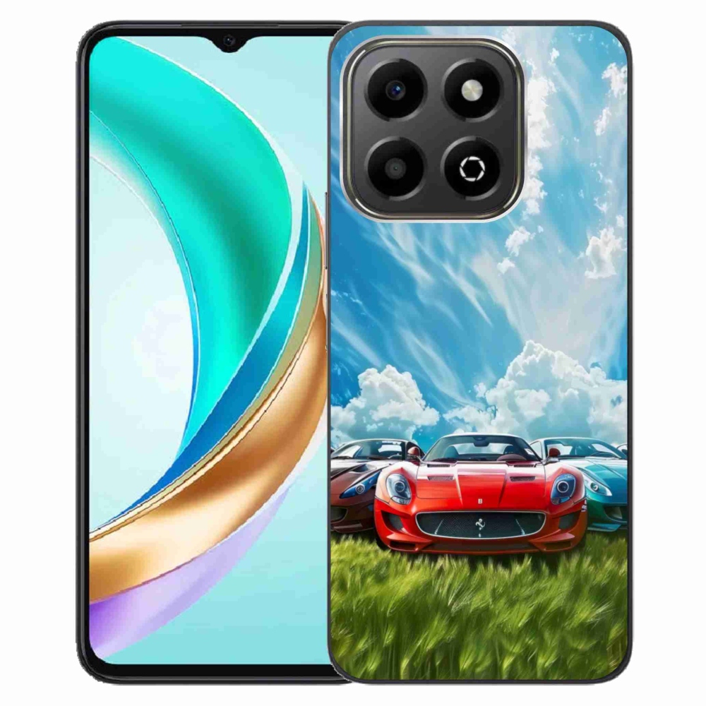 Gelový kryt mmCase na Honor X6b - sportovní vozy