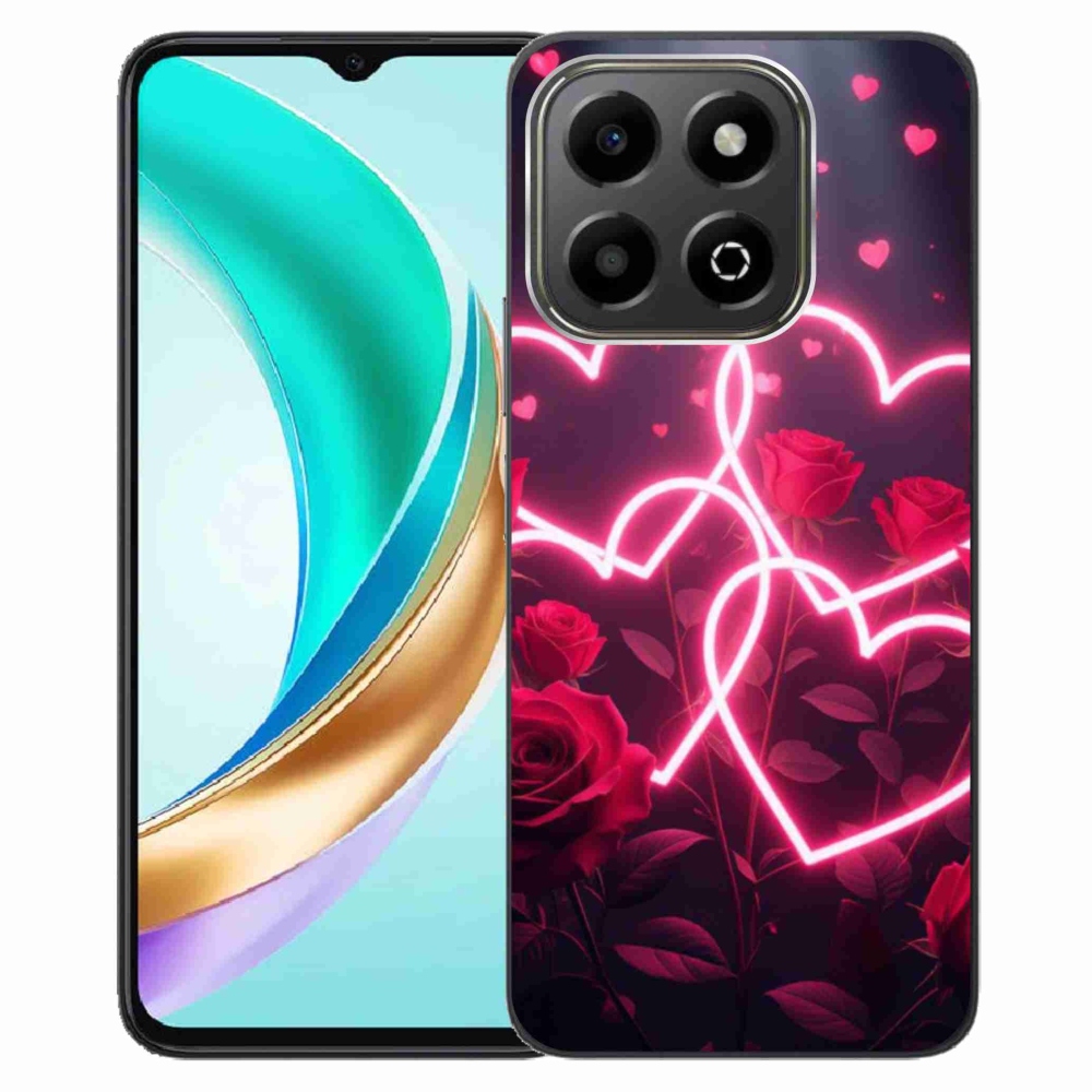 Gelový kryt mmCase na Honor X6b - srdce lásky