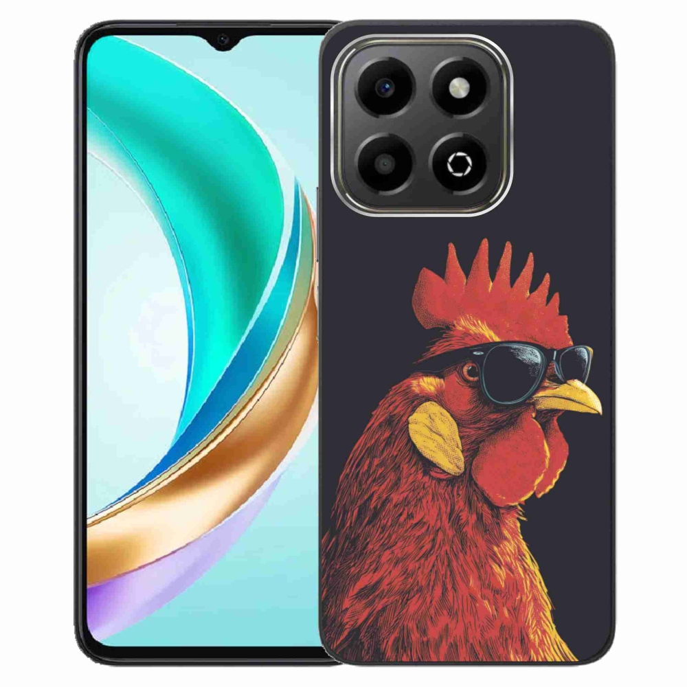 Gelový kryt mmCase na Honor X6b - stylový kohout