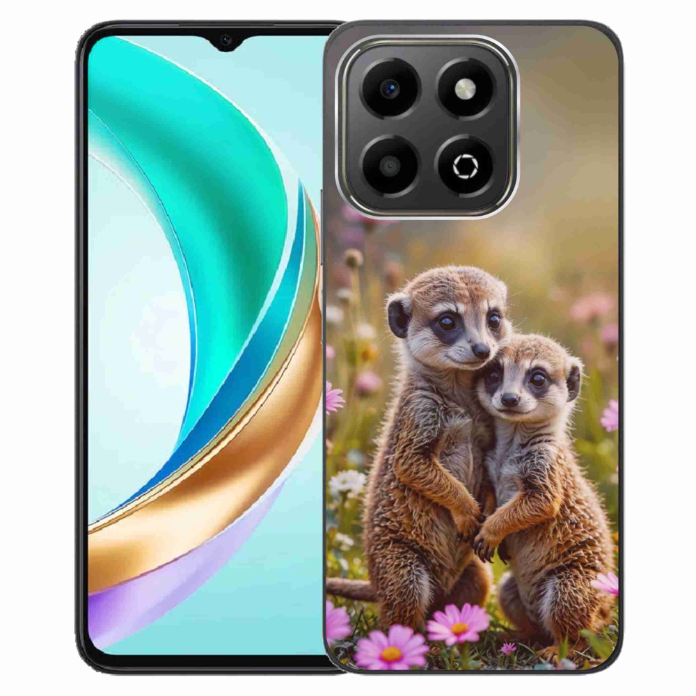Gelový kryt mmCase na Honor X6b - surikatí duo