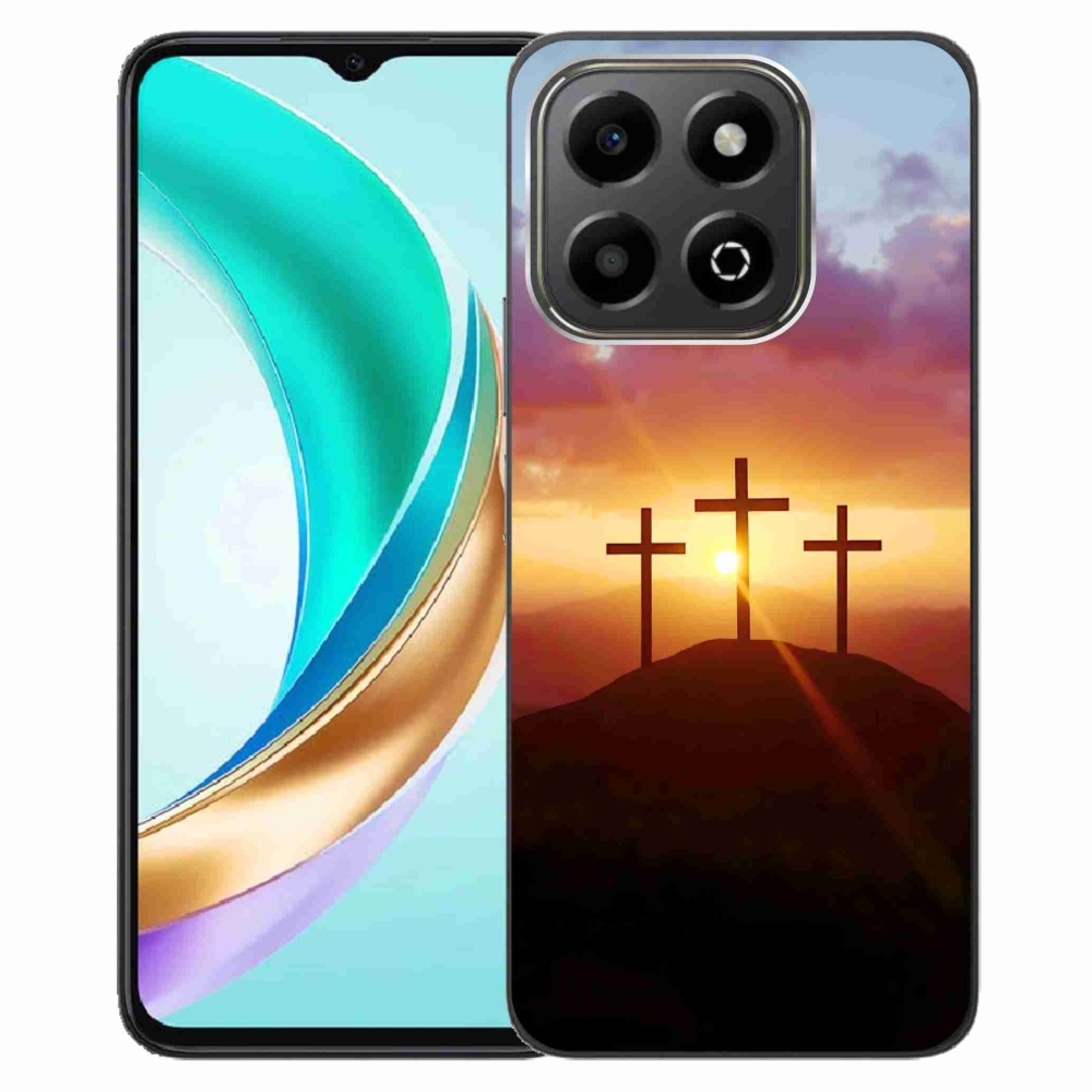 Gelový kryt mmCase na Honor X6b - tři kříže