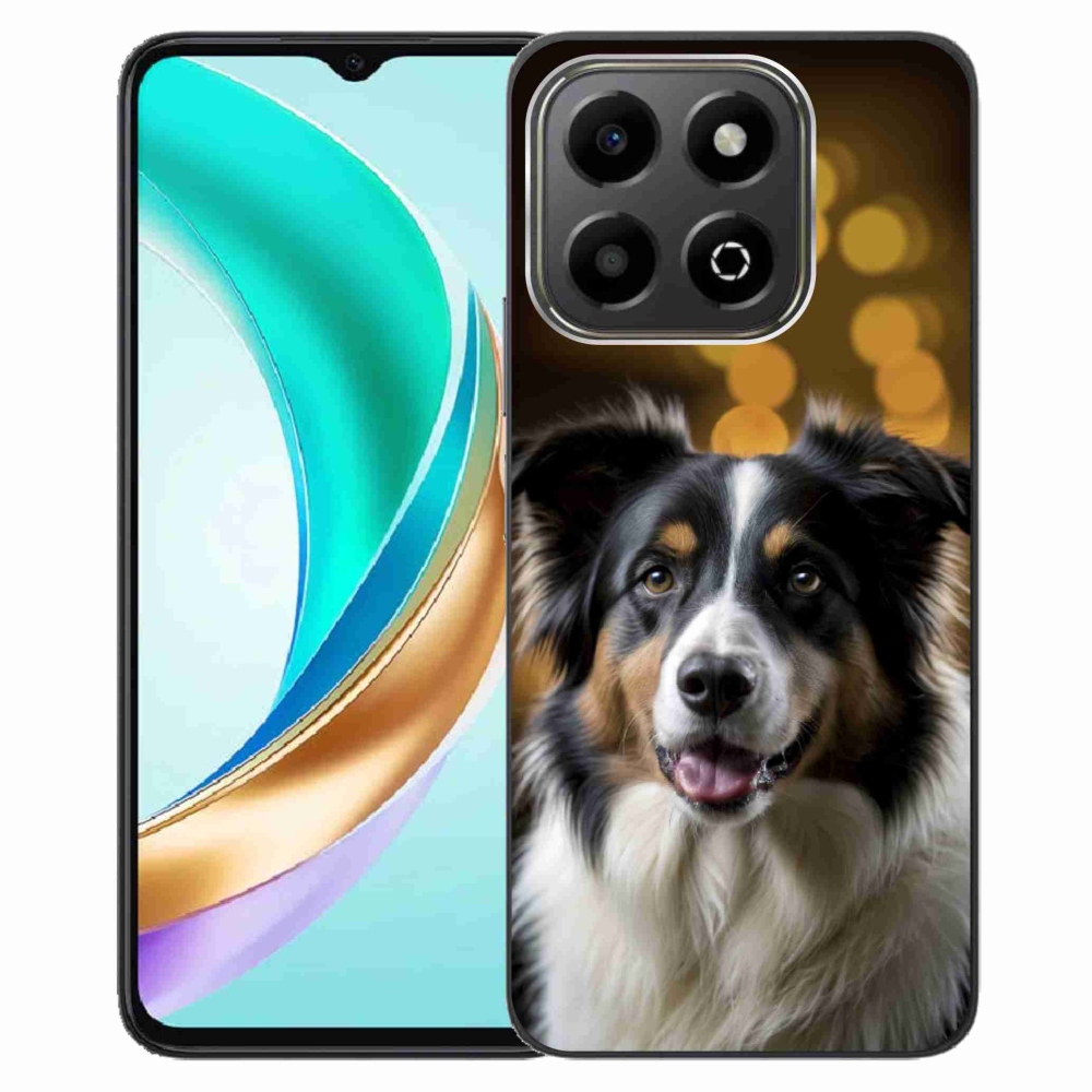 Gelový kryt mmCase na Honor X6b - usměvavý australský ovčák