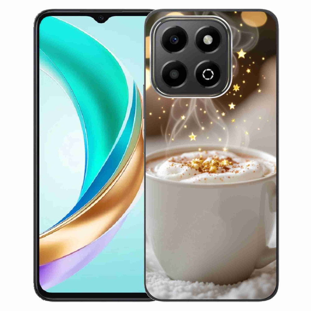 Gelový kryt mmCase na Honor X6b - vánoční horký nápoj