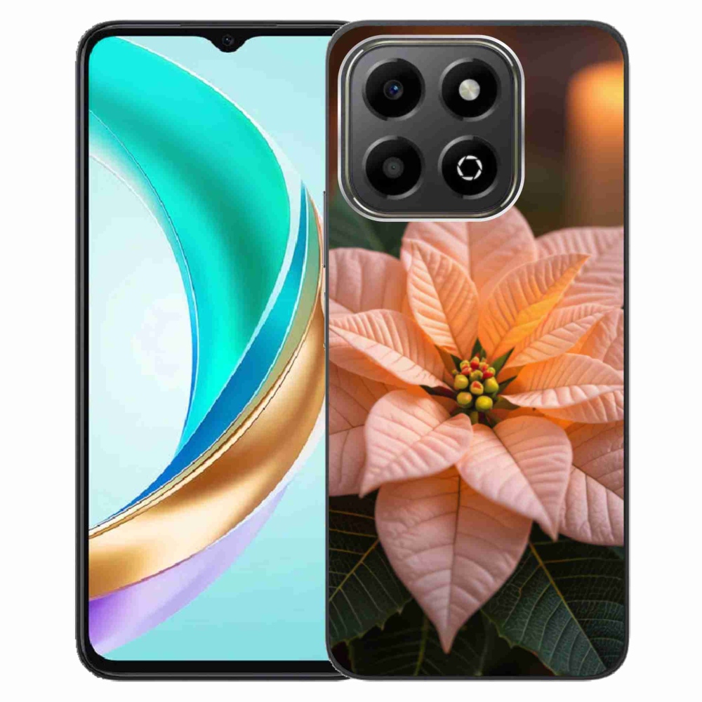 Gelový kryt mmCase na Honor X6b - vánoční hvězda