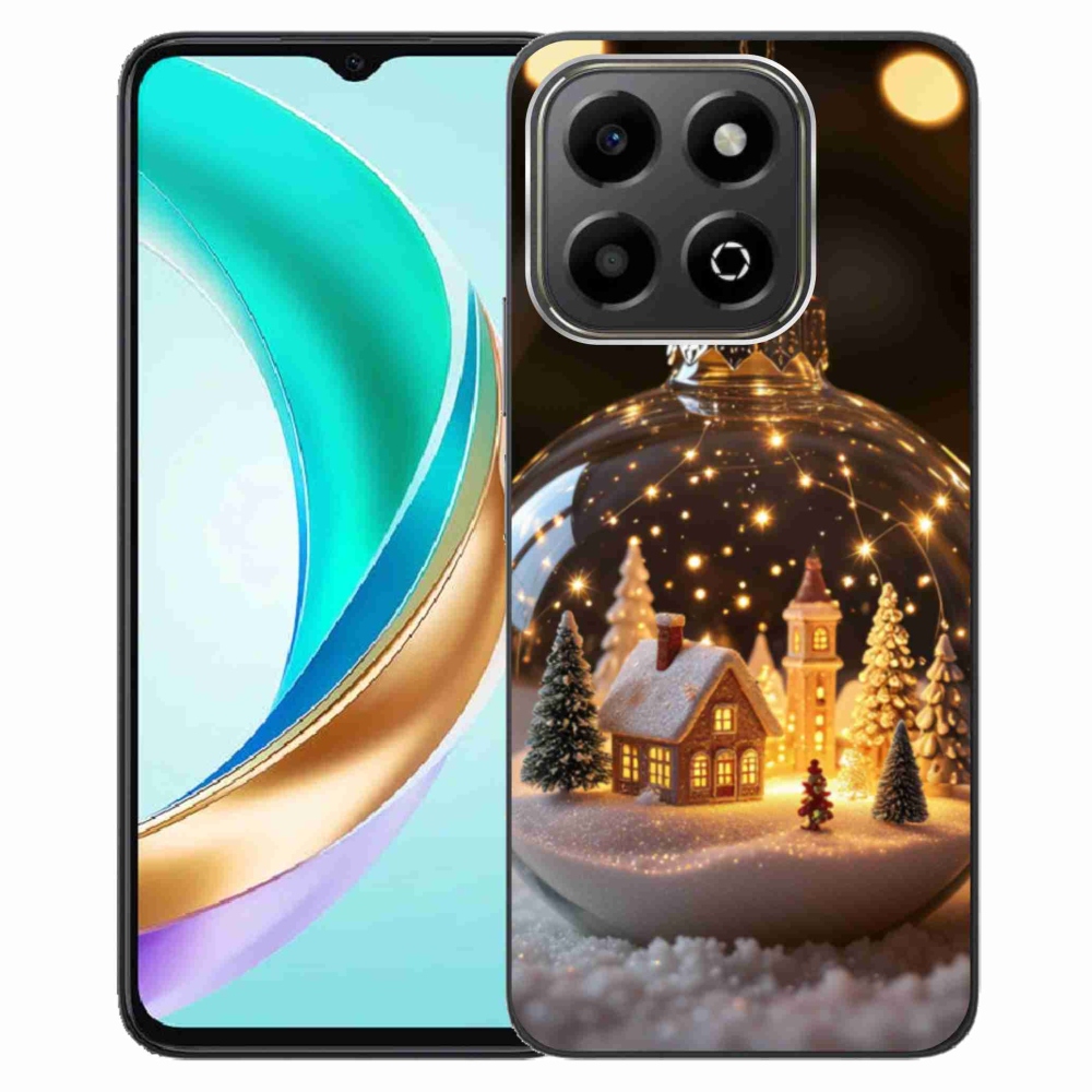 Gelový kryt mmCase na Honor X6b - vánoční koule 3