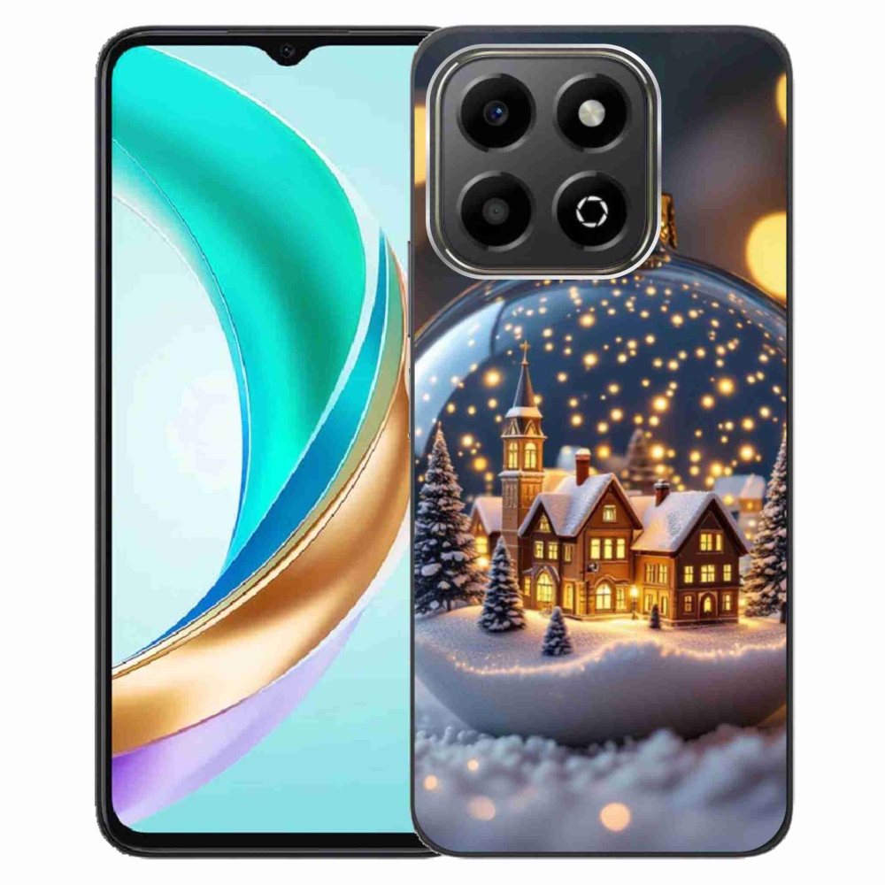 Gelový kryt mmCase na Honor X6b - vánoční koule 4