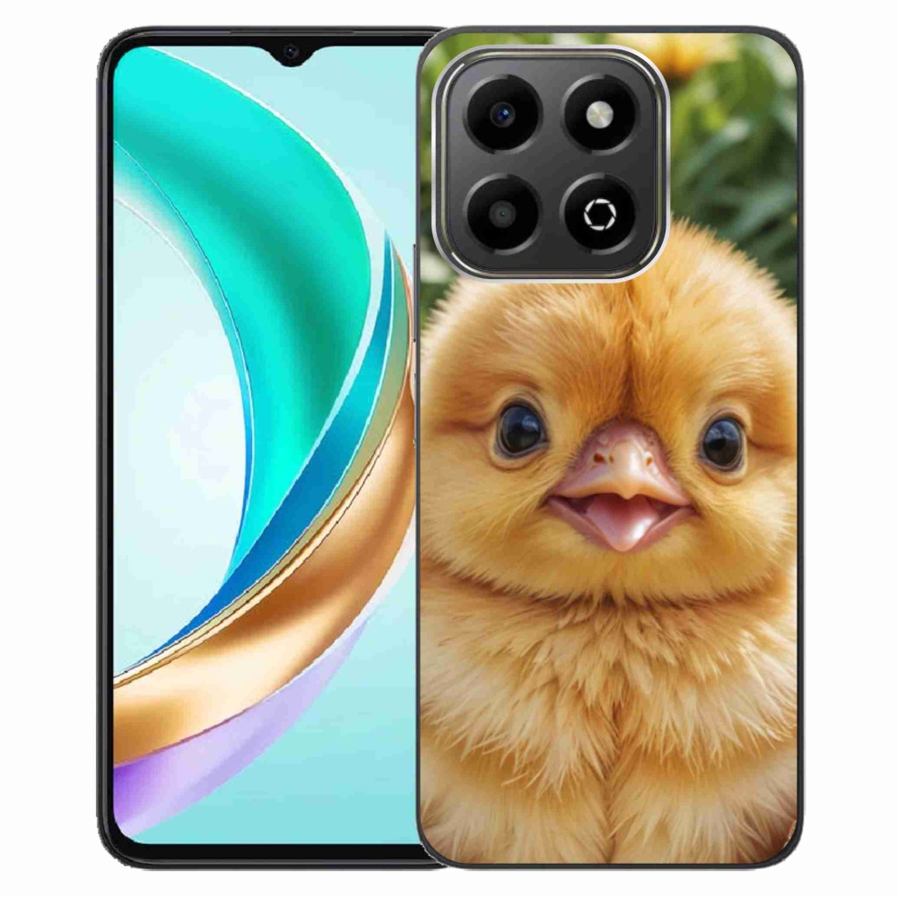 Gelový kryt mmCase na Honor X6b - veselé kuřátko