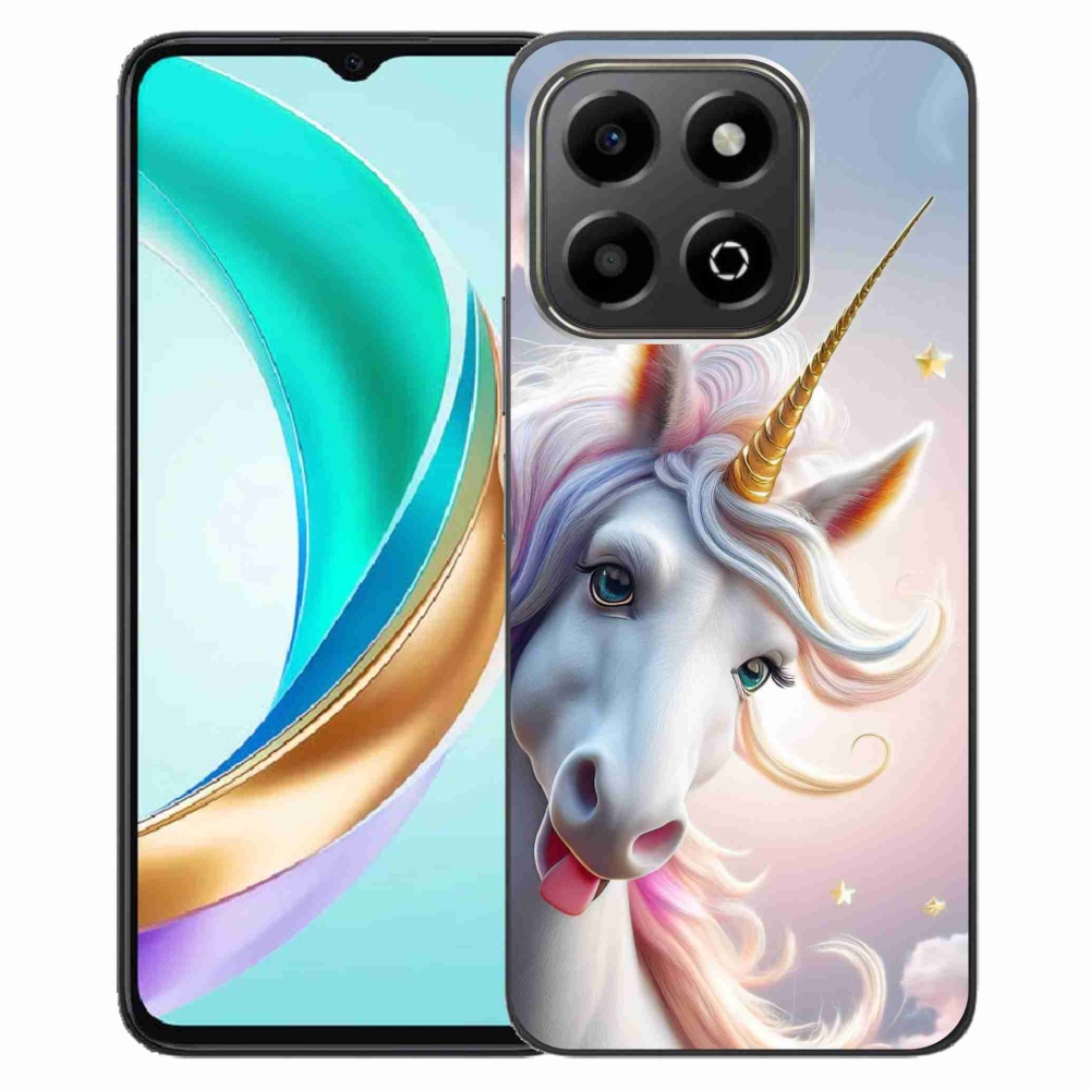 Gelový kryt mmCase na Honor X6b - veselý jednorožec