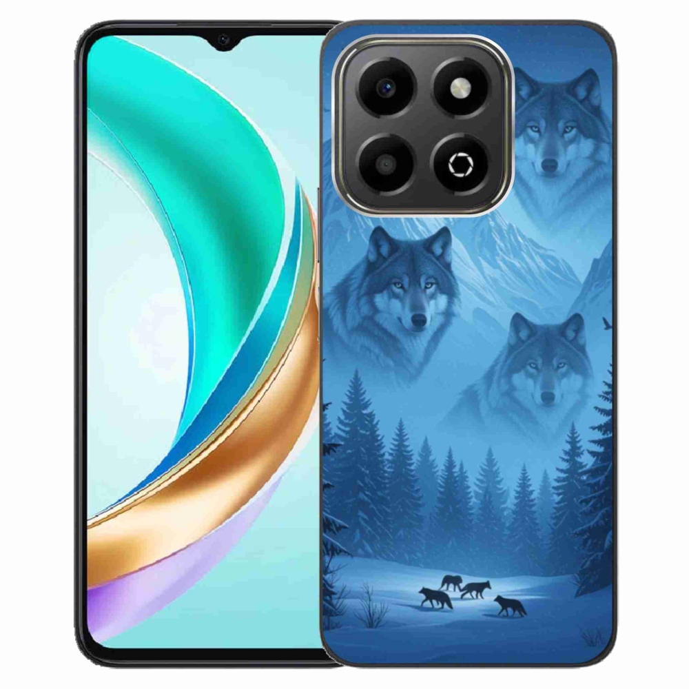 Gelový kryt mmCase na Honor X6b - vlčí smečka